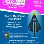 Termina amanhã inscrição no Festival de Música Mariano