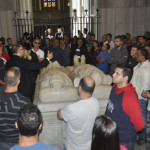 Policiais militares participam de encontro sobre a história da Catedral