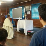 Funcionários Católicos da Ge Celma participam da Adoração ao Santíssimo Sacramento