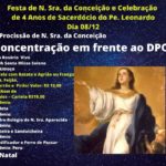 Festa da Imaculada em Nossa Senhora da Guia