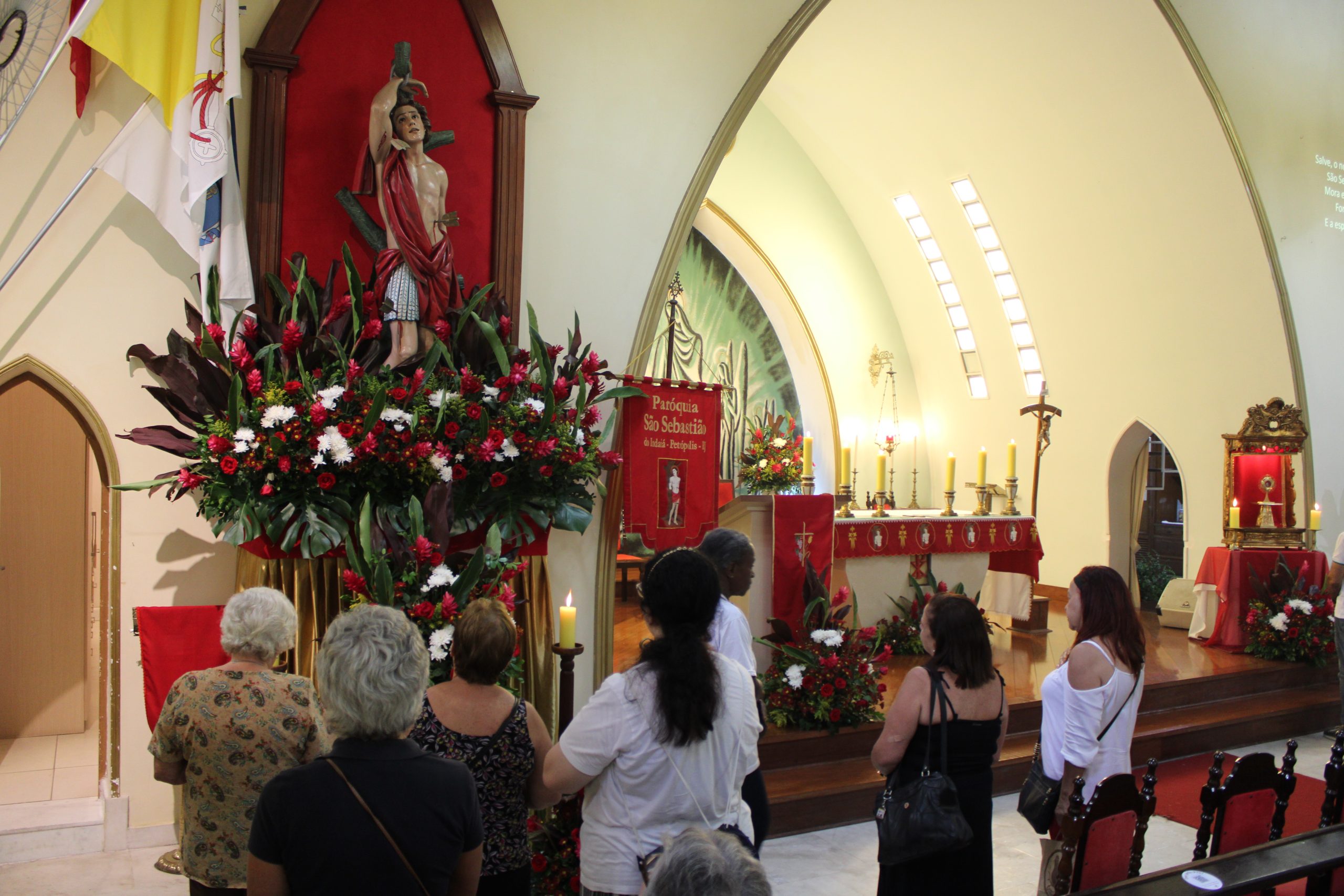 Festa de São Sebastião Paróquia do Indaiá_Missa_Monsenhor José Maria Pereira_Foto Rogerio Tosta_Ascom Diocese de Petrópolis