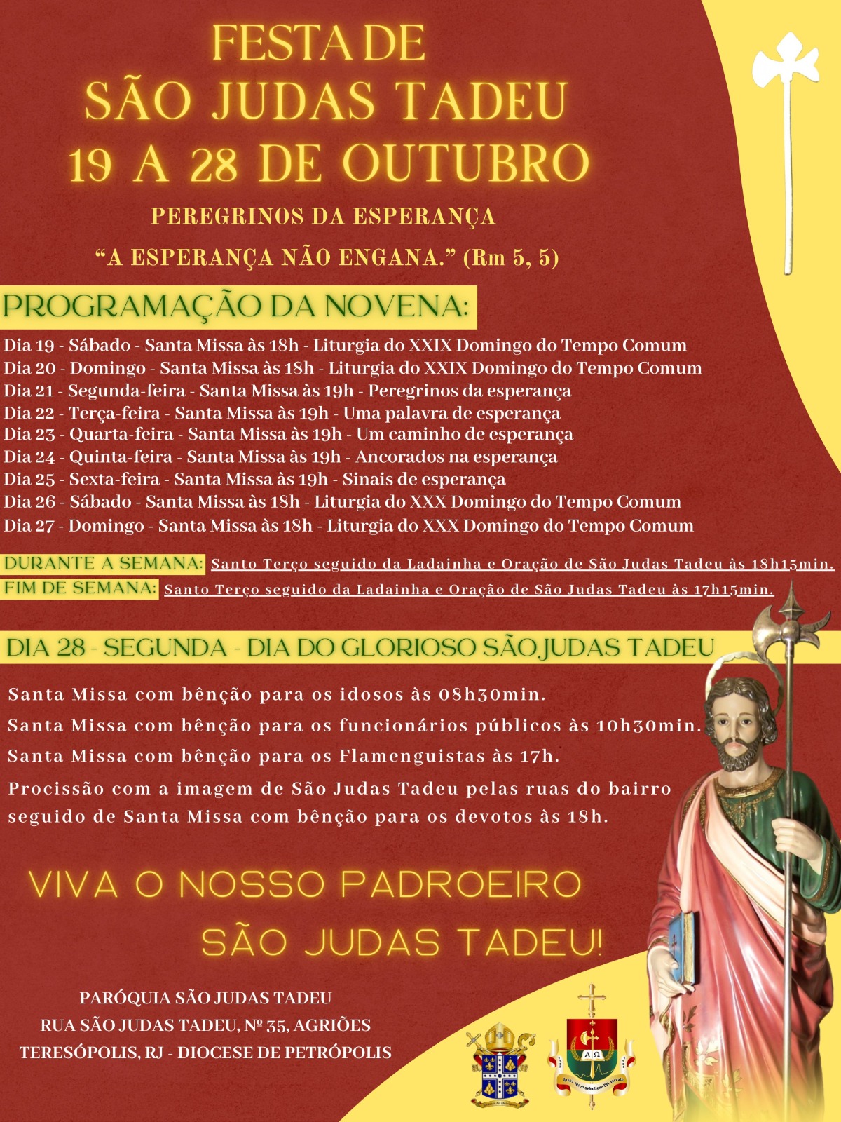 Festa de São Judas em Teresópolis