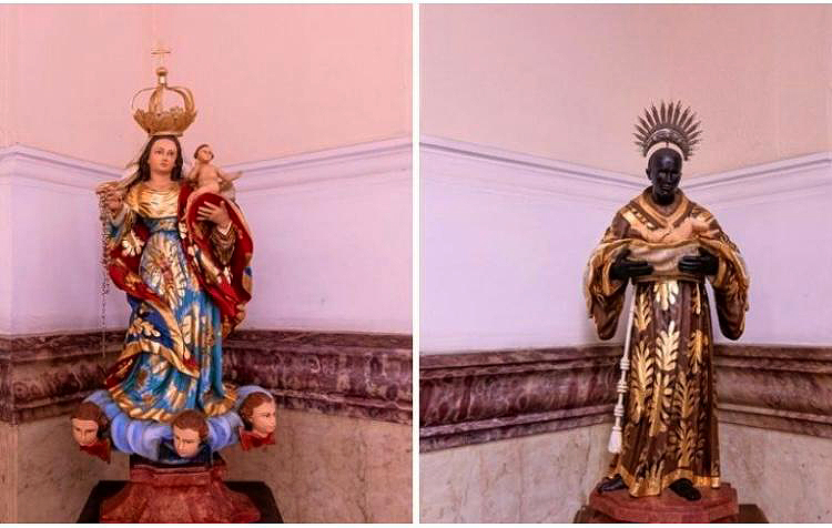 Arte Sacra: Nossa Senhora do Rosário e São Benedito