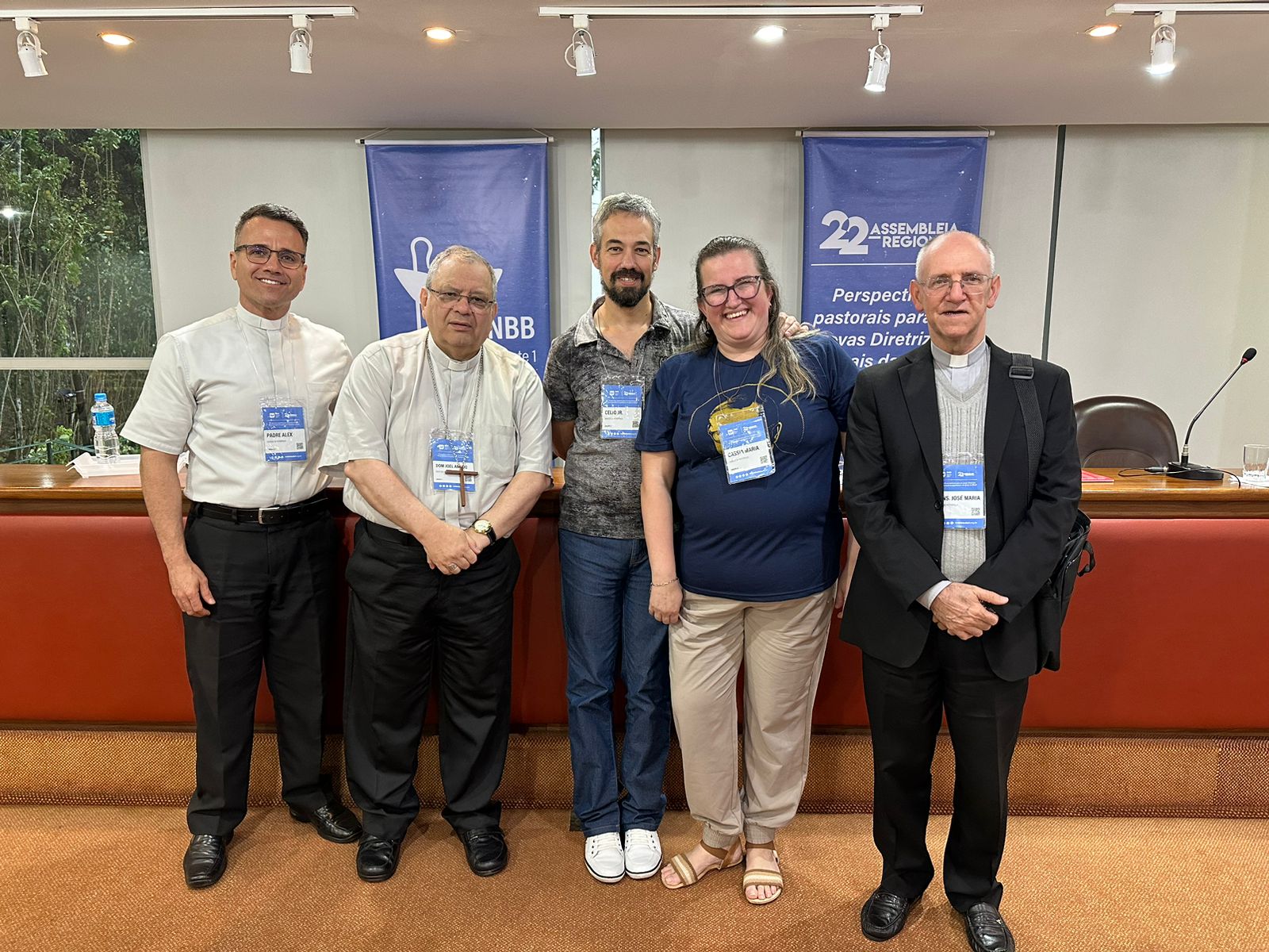 A Diocese de Petrópolis marcou presença na Assembleia do Regional Leste 1