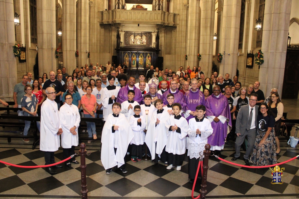 Missa com Dom Joel encerra trabalho pastoral do ECC em 2024