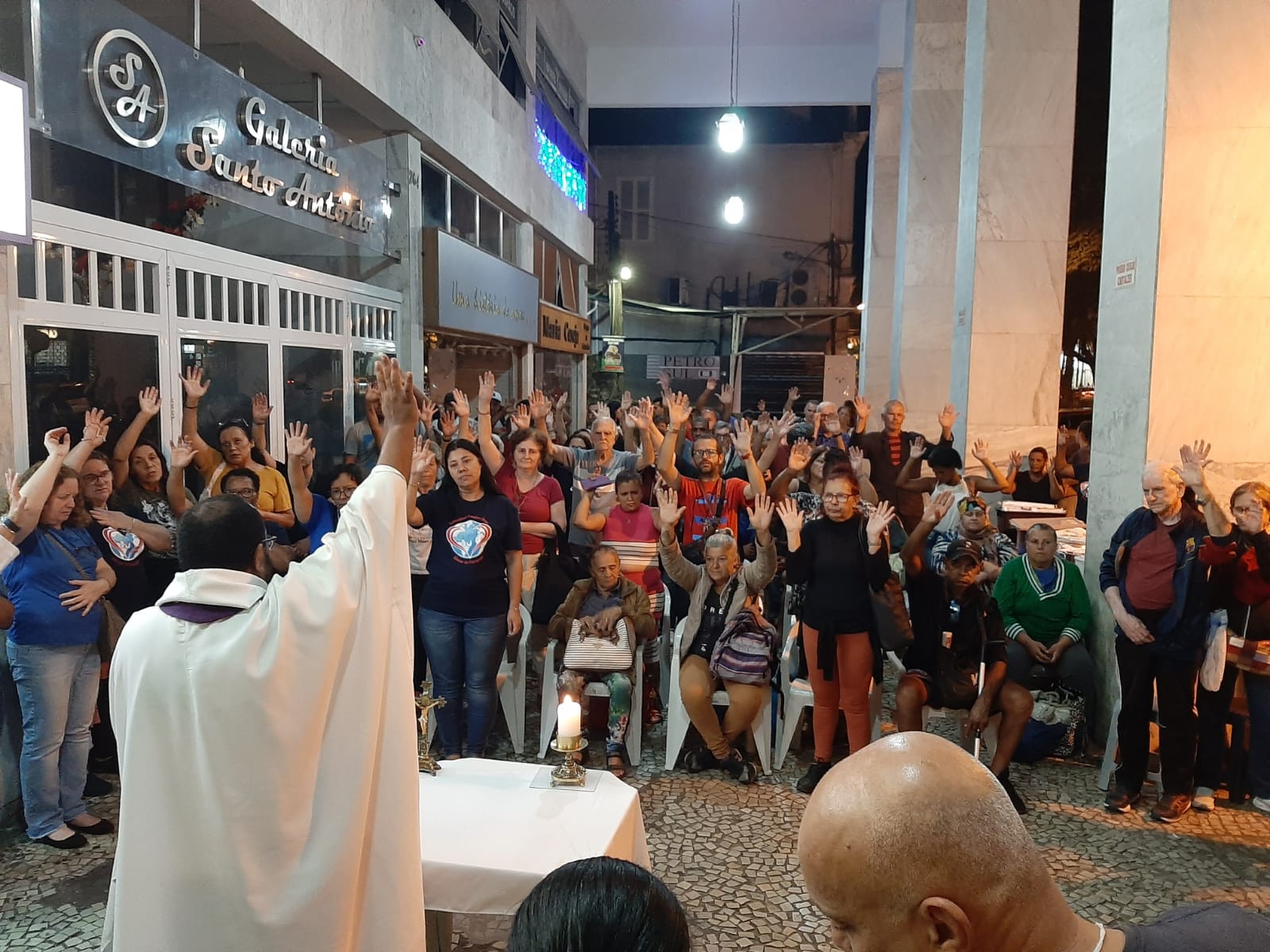 Missa e Ceia de Natal para irmãos e irmãs em situação de rua