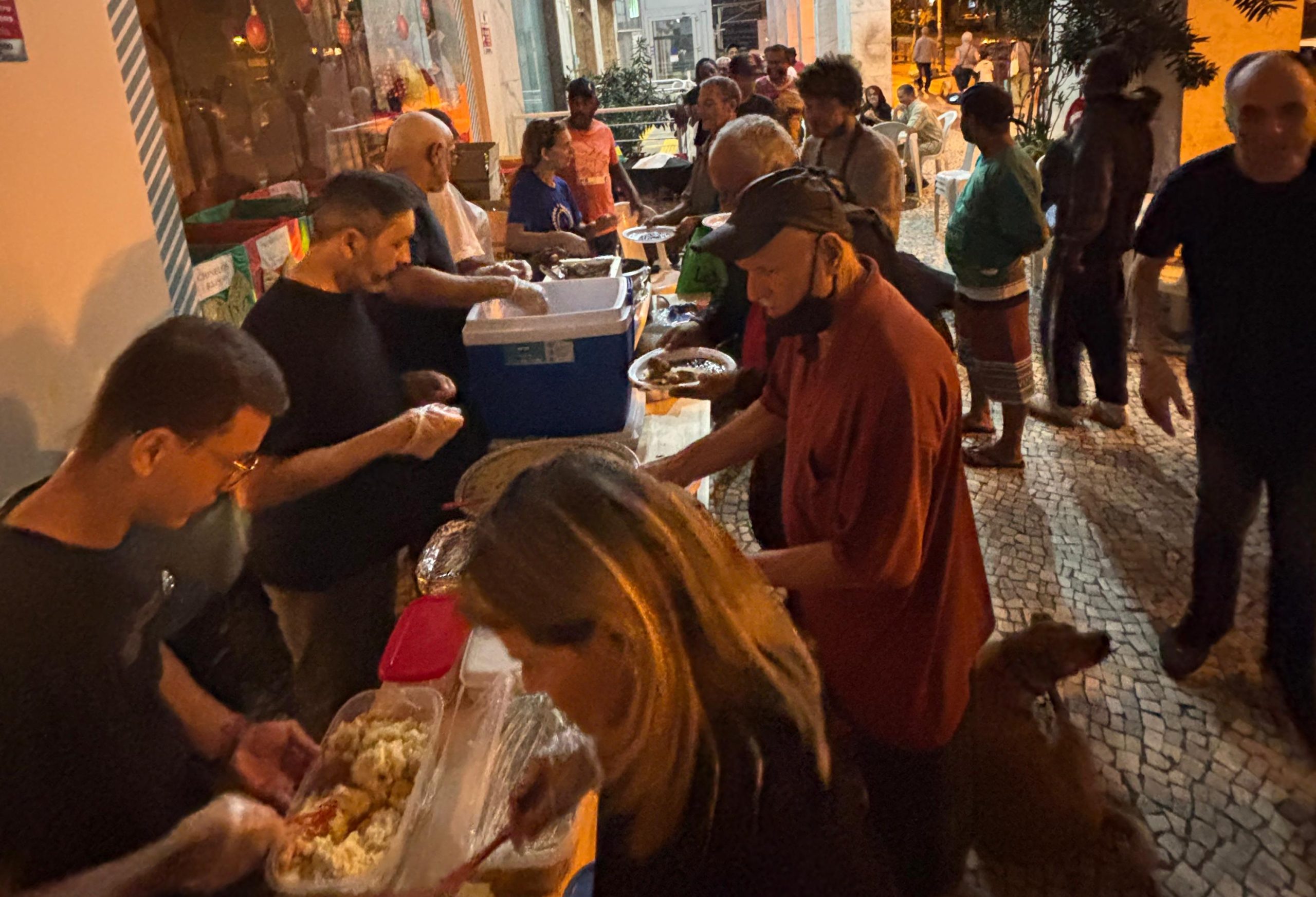 Pastoral de Rua promove ceia de natal com irmãos e irmãs em situação de rua