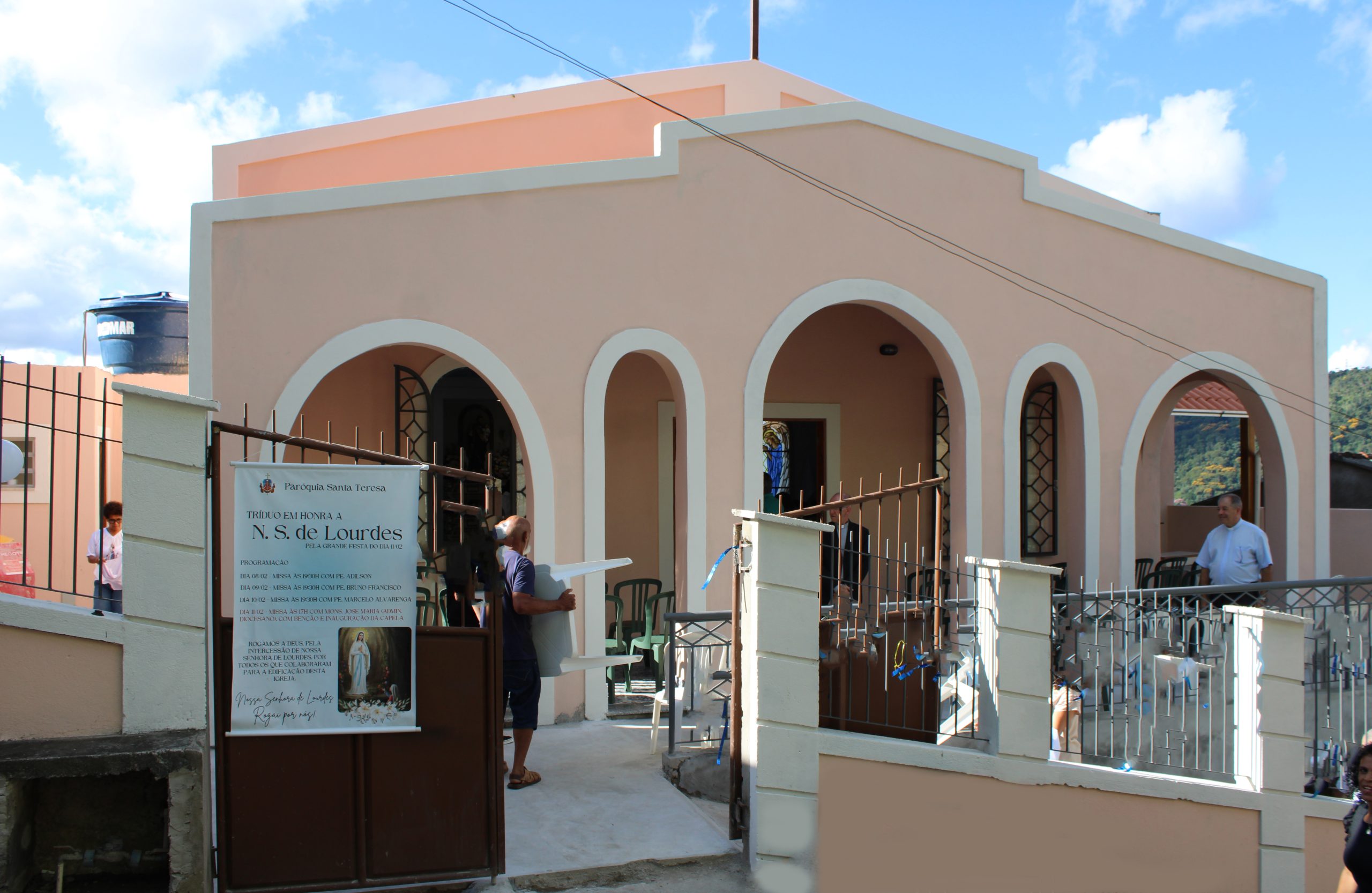 Inauguração da Capela Nossa Senhora de Lourdes em Teresópolis