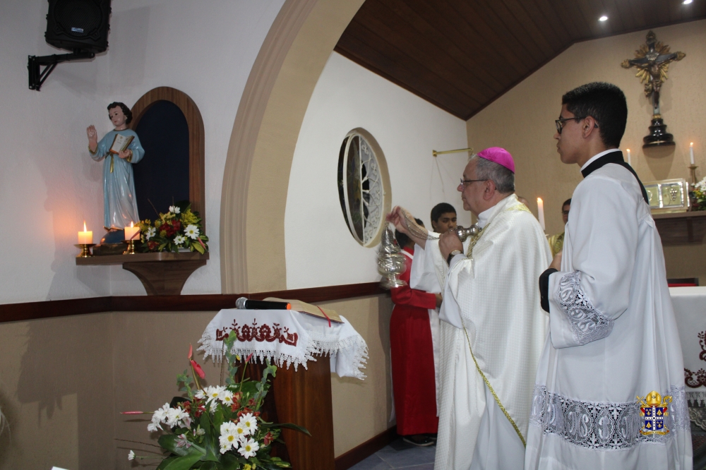 Missa com Dom Joel, na Capela Menino Jesus, Paróquia São Cristóvão em Teresópolis Rogerio Tosta / Ascom Diocese de Petrópolis