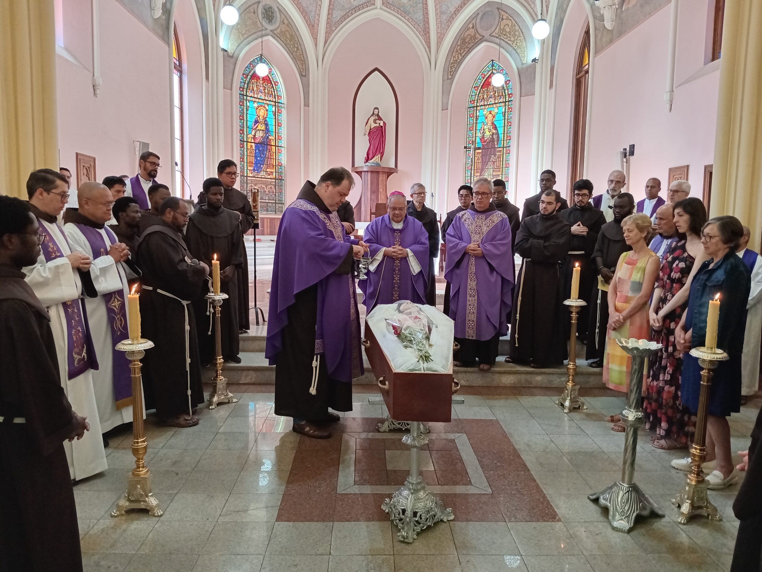 Frei Clemente foi sepultado sábado em Petrópolis