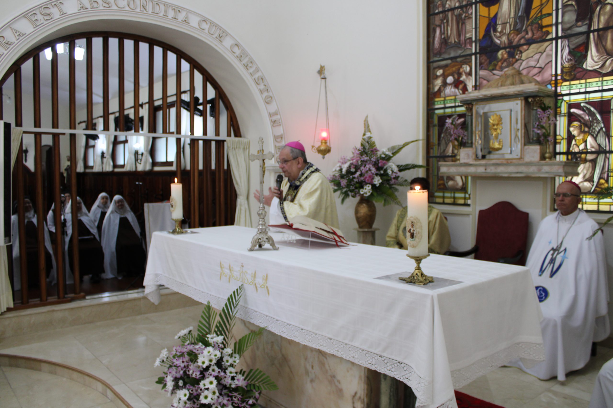 Visita Pastoral ao Decanato Santa Teresa: no terceiro dia, Dom Joel visita comunidades e doentes no hospital em Teresópolis