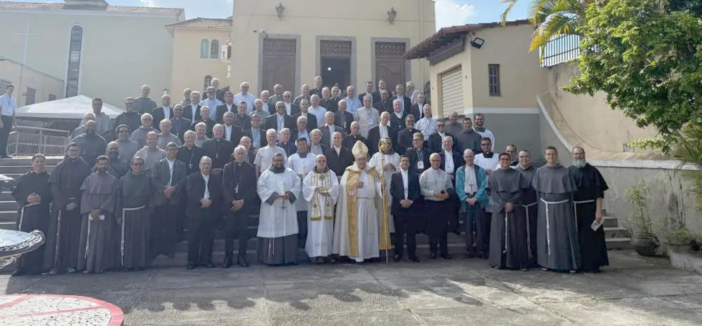 Dom Joel participa da celebração dos 80 anos de missão dos Frades Conventuais no Brasil