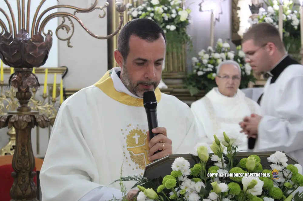 Posse do Padre Marcelo Henrique como administrador em Bemposta 2026_Ascom Diocese de Petropolis