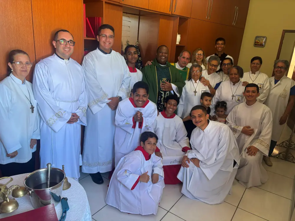 O Encontro na Paróquia Nossa Senhora da Conceição – Raiz da Serra, com a realização da Novena Vocacional