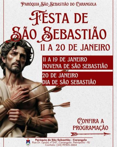 Festa sao sebastiao paroquia carangola (1)