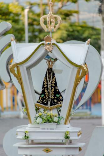 A Cruz da Esperança em sua peregrinação na Paróquia Nossa Senhora Aparecida em Piabetá_Foto Marcos Fabiano