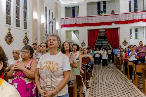 A Cruz da Esperança em sua peregrinação na Paróquia Nossa Senhora Aparecida em Piabetá_Foto Marcos Fabiano