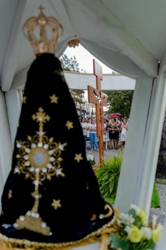 A Cruz da Esperança em sua peregrinação na Paróquia Nossa Senhora Aparecida em Piabetá_Foto Marcos Fabiano