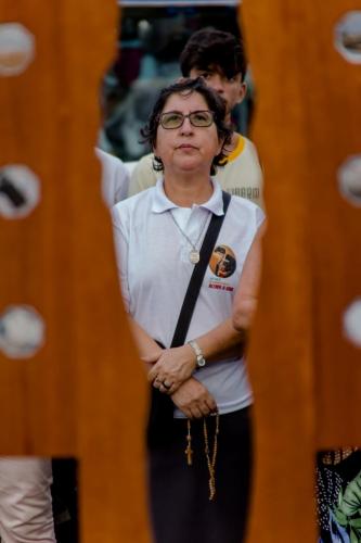 A Cruz da Esperança em sua peregrinação na Paróquia Nossa Senhora Aparecida em Piabetá_Foto Marcos Fabiano