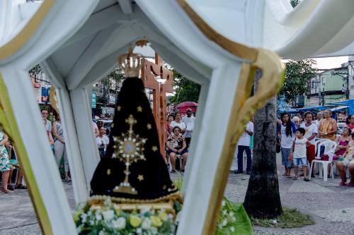 A Cruz da Esperança em sua peregrinação na Paróquia Nossa Senhora Aparecida em Piabetá_Foto Marcos Fabiano