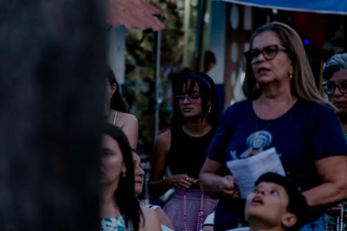 A Cruz da Esperança em sua peregrinação na Paróquia Nossa Senhora Aparecida em Piabetá_Foto Marcos Fabiano