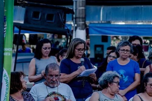 A Cruz da Esperança em sua peregrinação na Paróquia Nossa Senhora Aparecida em Piabetá_Foto Marcos Fabiano