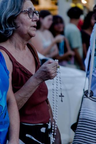 A Cruz da Esperança em sua peregrinação na Paróquia Nossa Senhora Aparecida em Piabetá_Foto Marcos Fabiano