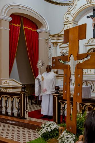 A Cruz da Esperança em sua peregrinação na Paróquia Nossa Senhora Aparecida em Piabetá_Foto Marcos Fabiano