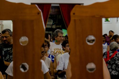A Cruz da Esperança em sua peregrinação na Paróquia Nossa Senhora Aparecida em Piabetá_Foto Marcos Fabiano