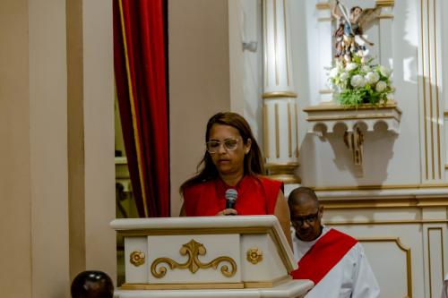 A Cruz da Esperança em sua peregrinação na Paróquia Nossa Senhora Aparecida em Piabetá_Foto Marcos Fabiano