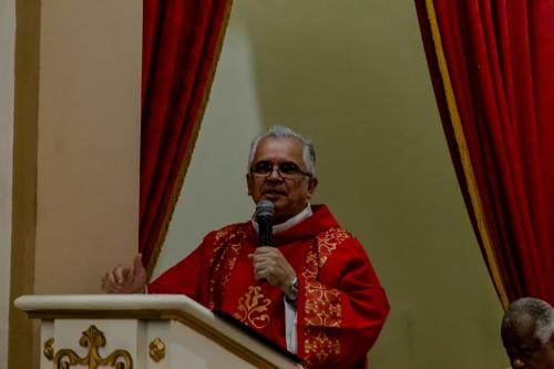 A Cruz da Esperança em sua peregrinação na Paróquia Nossa Senhora Aparecida em Piabetá_Foto Marcos Fabiano