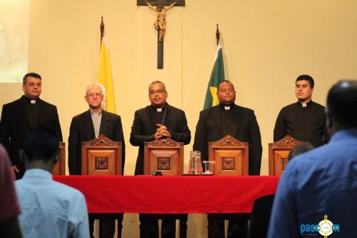Aula Magna no Seminário Diocesano com Dom Gilson Andrade