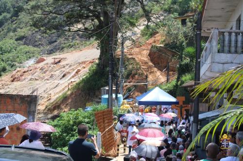 Cruz da Esperança no Morro da Oficina no Alto da Serra - Foto Rogerio Tosta - Ascom Diocese de Petrópolis