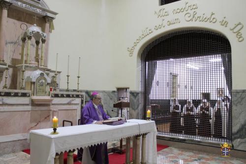 Dom Joel no Carmelo São José em Petrópolis