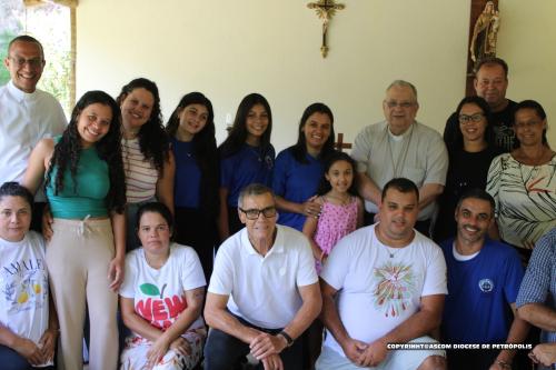 Dom Joel na Comunidade do Vale das Videiras_Paróquia de Araras_Foto Rogerio Tosta_Ascom Diocese de Petrópolis