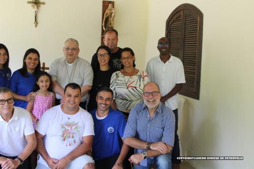 Dom Joel na Comunidade do Vale das Videiras_Paróquia de Araras_Foto Rogerio Tosta_Ascom Diocese de Petrópolis