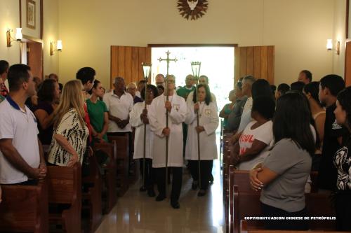 Dom Joel na Comunidade do Vale das Videiras_Paróquia de Araras_Foto Rogerio Tosta_Ascom Diocese de Petrópolis