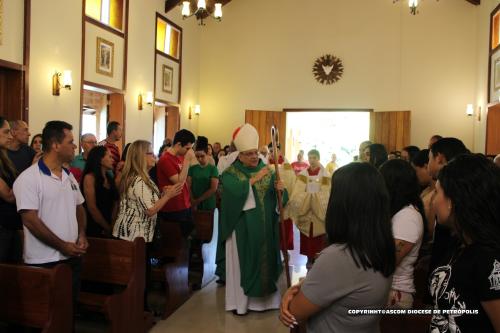 Dom Joel na Comunidade do Vale das Videiras_Paróquia de Araras_Foto Rogerio Tosta_Ascom Diocese de Petrópolis