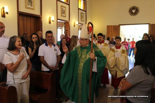 Dom Joel na Comunidade do Vale das Videiras_Paróquia de Araras_Foto Rogerio Tosta_Ascom Diocese de Petrópolis