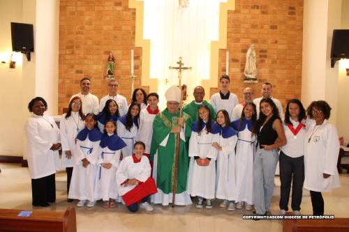 Dom Joel na Comunidade do Vale das Videiras_Paróquia de Araras_Foto Rogerio Tosta_Ascom Diocese de Petrópolis