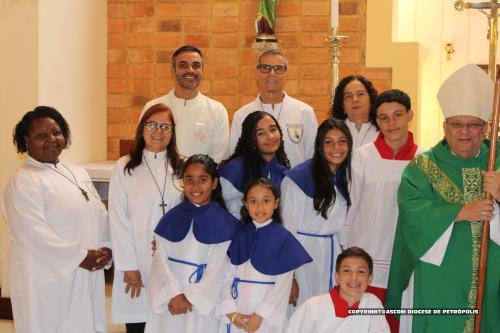 Dom Joel na Comunidade do Vale das Videiras_Paróquia de Araras_Foto Rogerio Tosta_Ascom Diocese de Petrópolis