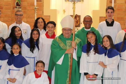 Dom Joel na Comunidade do Vale das Videiras_Paróquia de Araras_Foto Rogerio Tosta_Ascom Diocese de Petrópolis