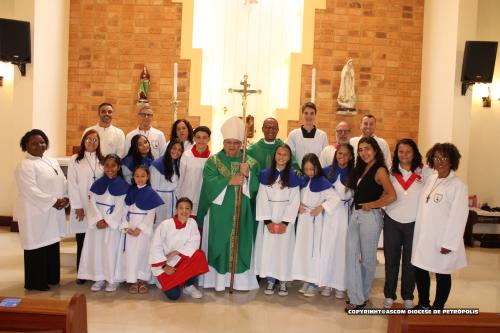 Dom Joel na Comunidade do Vale das Videiras_Paróquia de Araras_Foto Rogerio Tosta_Ascom Diocese de Petrópolis