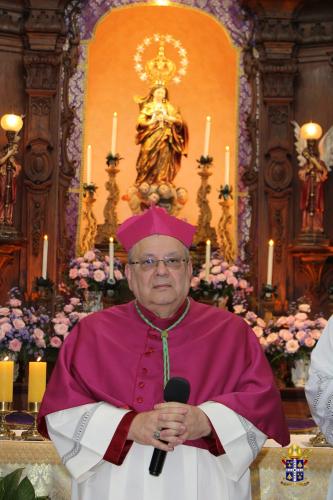 Dom Joel visita Santuário Nossa Senhora do Amor Divino