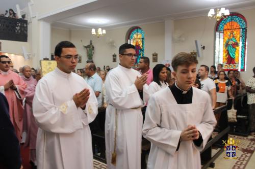 Dom Joel visita Santuário Nossa Senhora do Amor Divino