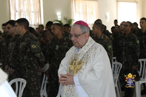 Dom Joel Visita Batalhão do Exército em Petrópolis_Fotos Rogerio Tosta