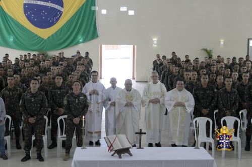 Dom Joel Visita Batalhão do Exército em Petrópolis_Fotos Rogerio Tosta