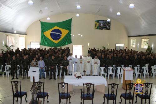 Dom Joel Visita Batalhão do Exército em Petrópolis_Fotos Rogerio Tosta