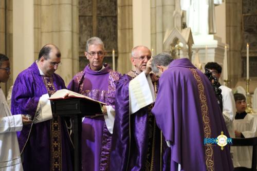 Missa Quarta-feira de Cinzas na Catedral_Foto Rogerio Tosta/Ascom Diocese de Petrópolis