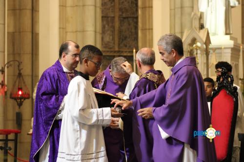 Missa Quarta-feira de Cinzas na Catedral_Foto Rogerio Tosta/Ascom Diocese de Petrópolis